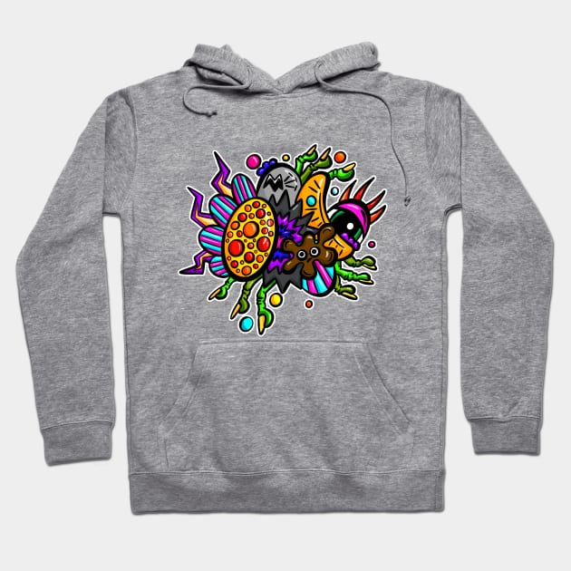 Freeky Boo Fruity Surprise Hoodie by Squeeb Creative